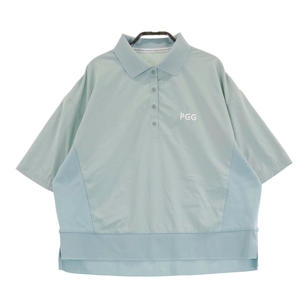 ほぼ  サイズ 0 PGG PEARLY GATES パーリーゲイツ モデル 半袖ポロシャツ グリーン系 240101537022 ゴルフウェア レディース ストスト