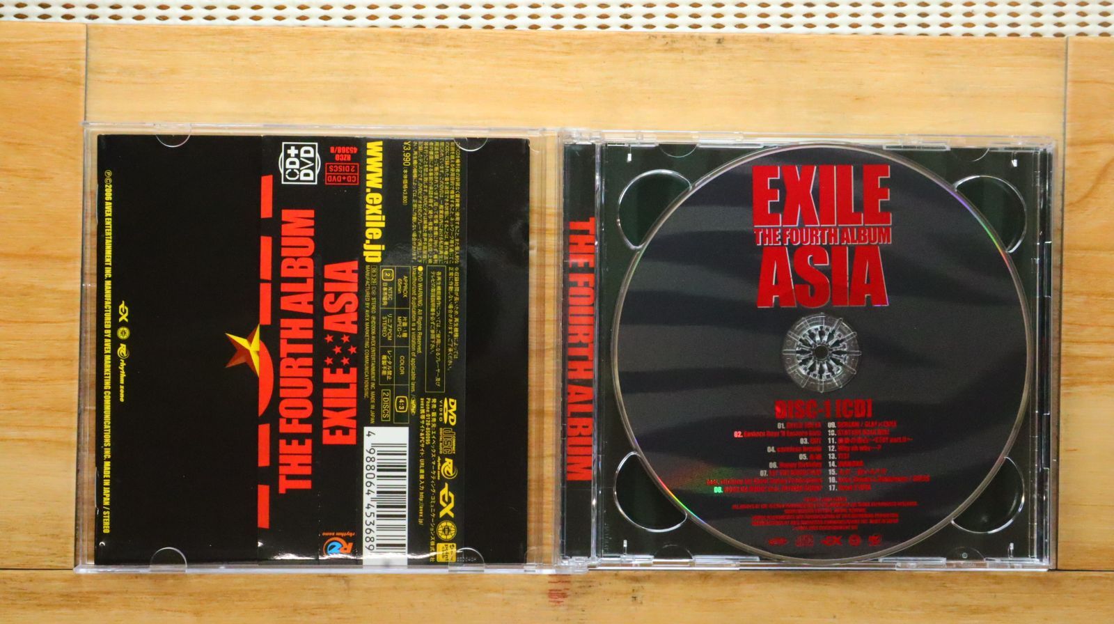 EXILE...CD&DVDです。 国内盤CD☆エグザイル/EXILE□ ASIA (DVD付) 【RZCD45368B