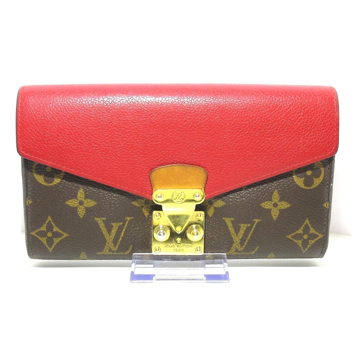 LOUIS VUITTON(ルイヴィトン) 長財布 モノグラム ポルトフォイユ・パラス M58414 スリーズ カーフレザー - メルカリ