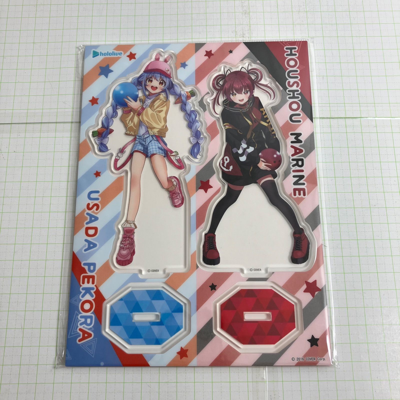 瀬戸店】未開封 宝鐘マリン＆兎田ぺこら アクリルスタンドセット