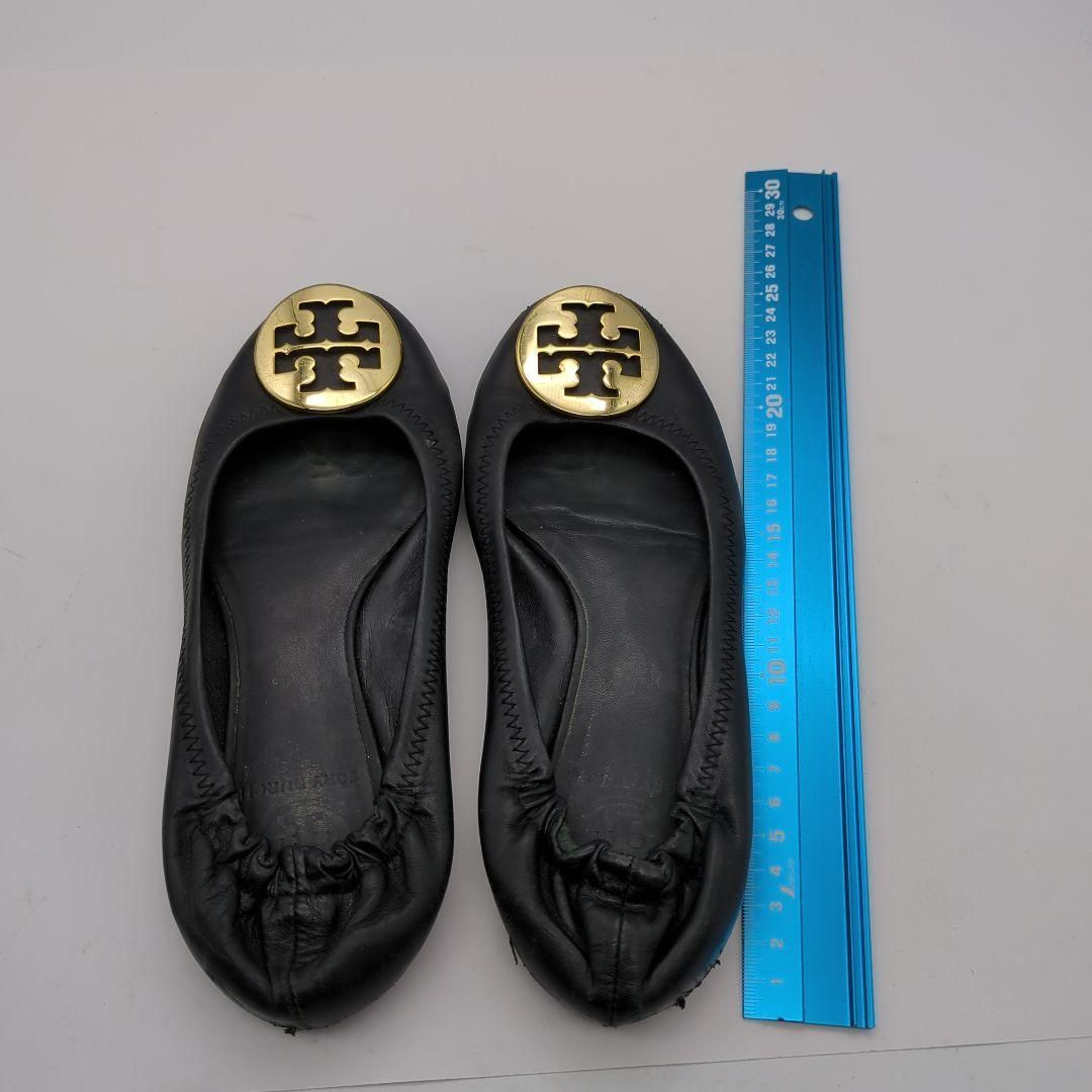 Tory Burch フラットシューズ シルバー ブラック 2個セット バレー