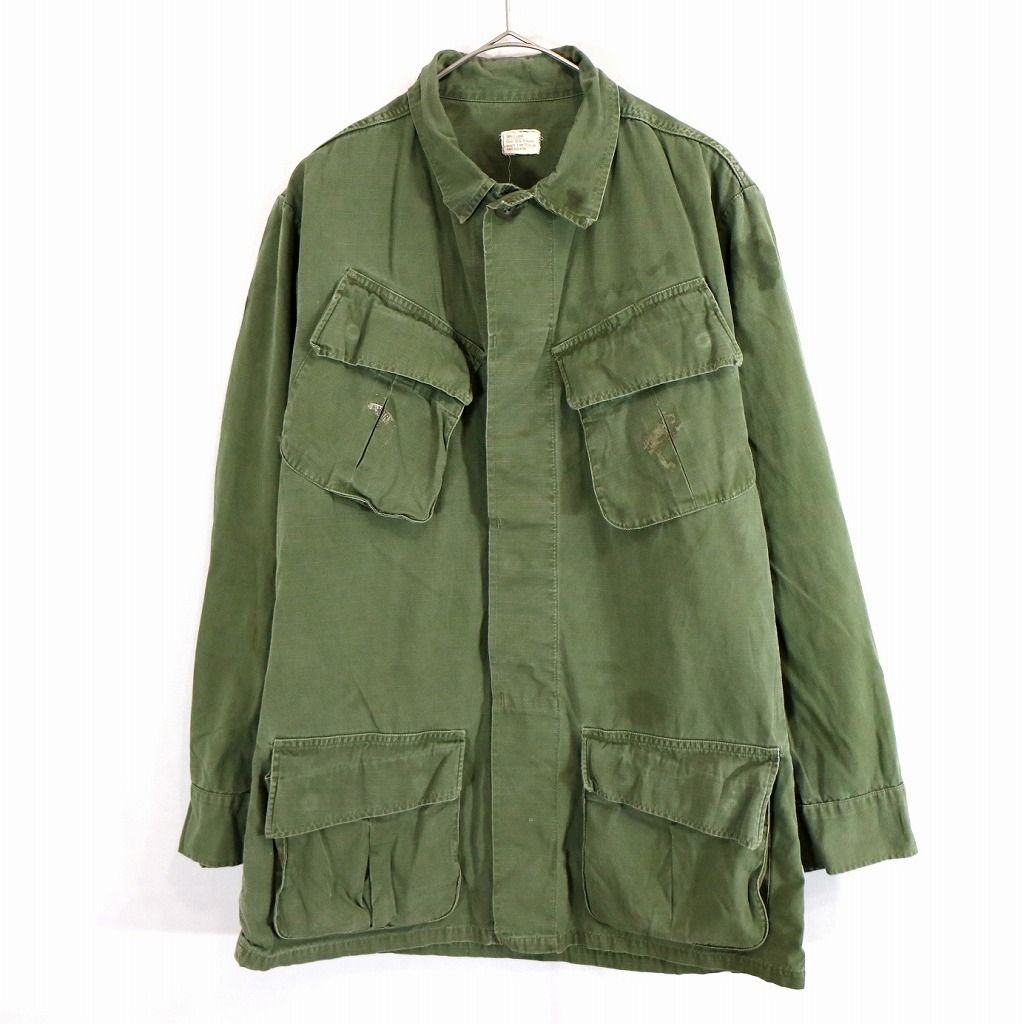 70年代 米軍実物 U.S.ARMY ジャングルファティーグジャケット 4th 