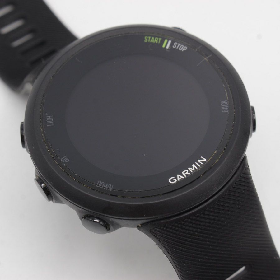 ジャンク】Garmin fore athlete 45 ブラック ガーミン フォア