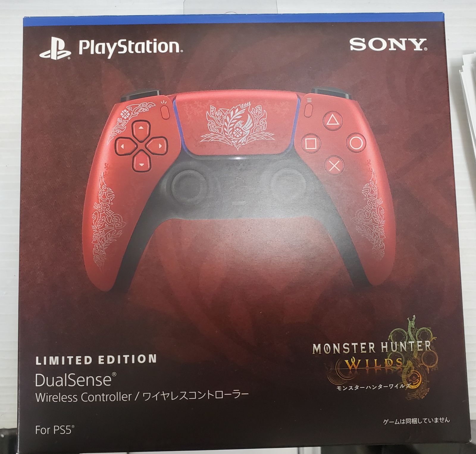 PS5用 DualSense ワイヤレスコントローラー モンスターハンター