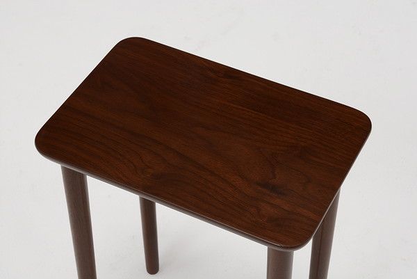 ネストテーブル ダークブラウン