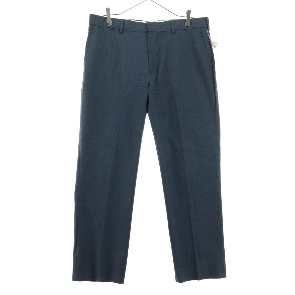 未使用　ブルックスブラザーズ　ウール　スラックス　W35  グレー Brooks Brothers チェック サマーウール ストレッチスラックス
