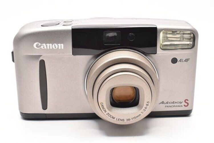 Canon キヤノン Autoboy S PANORAMA 動作 済み コンパクトフィルムカメラ -