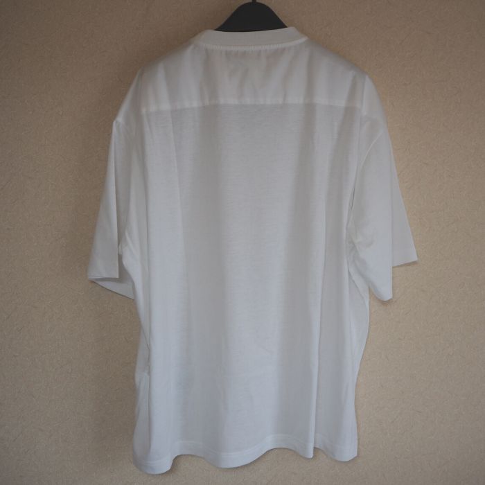 新品】プラダ(PRADA) ホワイトTシャツ メンズ／Sサイズ - メルカリ