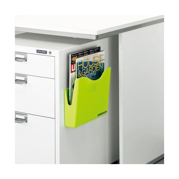 まとめ) ソニック ネオジマグネットポケット A4 白 MP-447-W 1個 最高