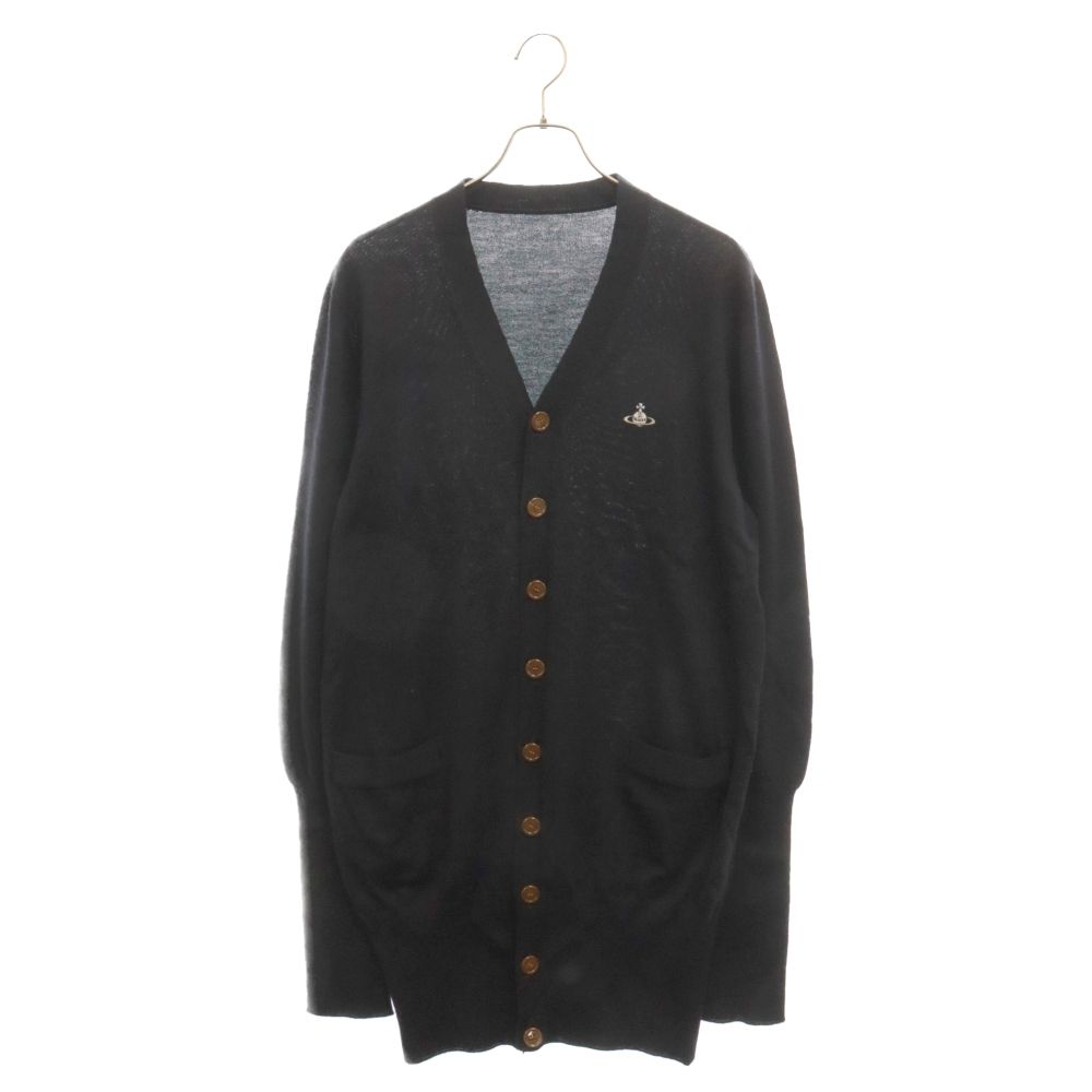 Vivienne Westwood (ヴィヴィアンウエストウッド) ウール Vネック ロゴ