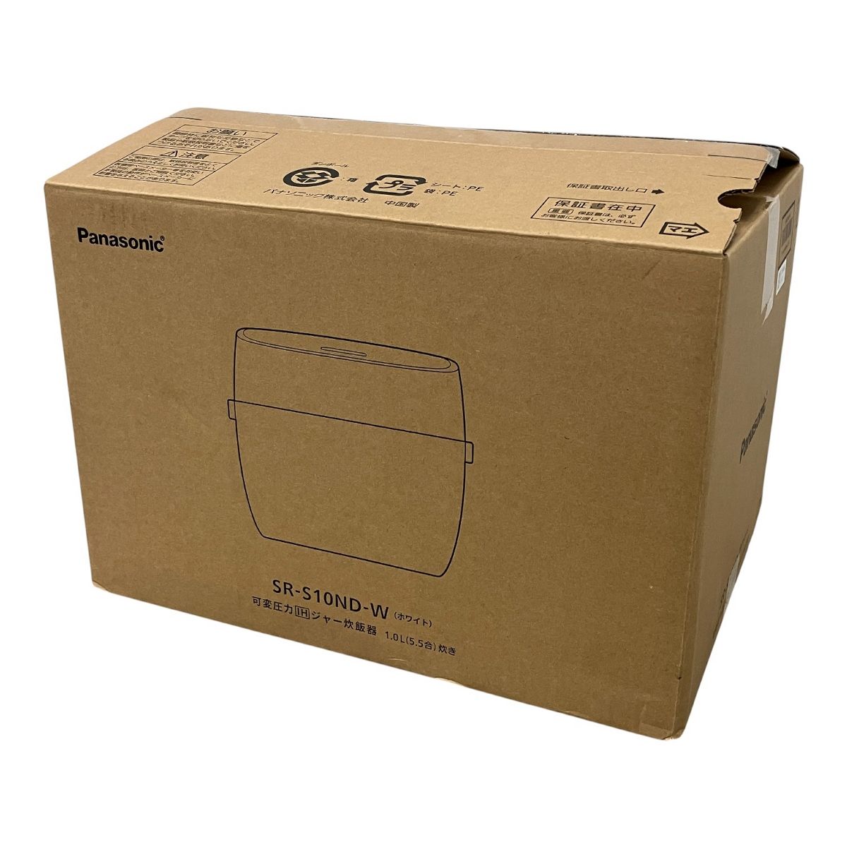 Panasonic SR-S10ND-W IHジャー炊飯器 家電 炊飯ジャー M10477532