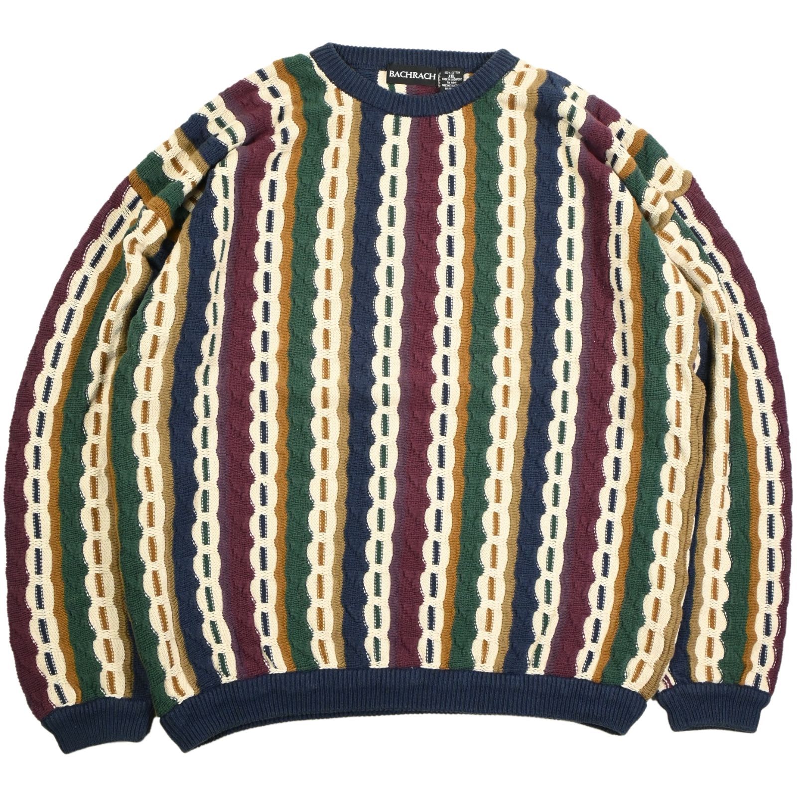 BACHRACH コットンニットセーター
