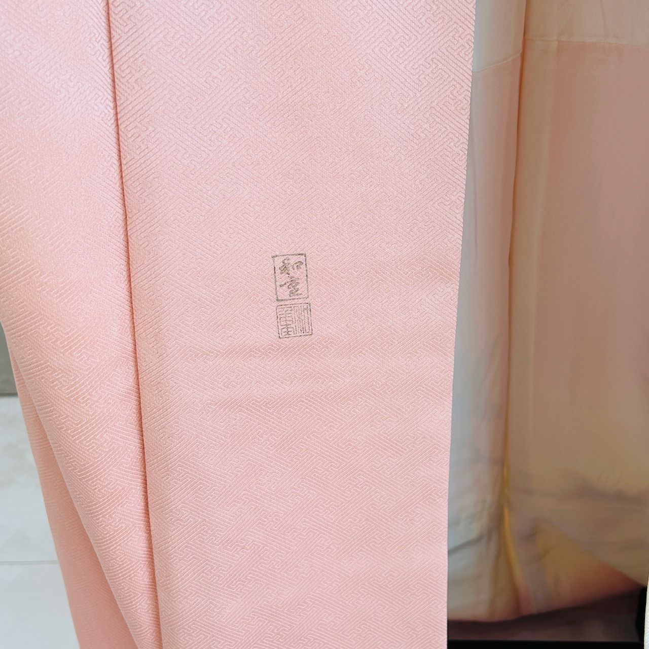 付け下げ 着物 美品 ピンク ピンク系 花柄 上品 管理番号ARCYMI1682 