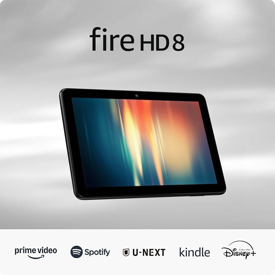 New Fire HD 8 タブレット - ８インチHDディスプレイ、3GB RAM、16GBストレージ、ブラック