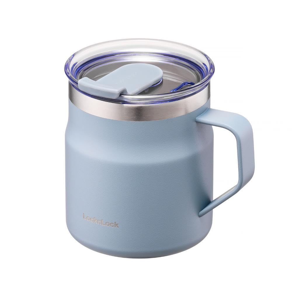 ロック＆ロック メトロ ブルー 355 ml ステンレス 保冷 保温 ふた付き マグカップ ベストコ