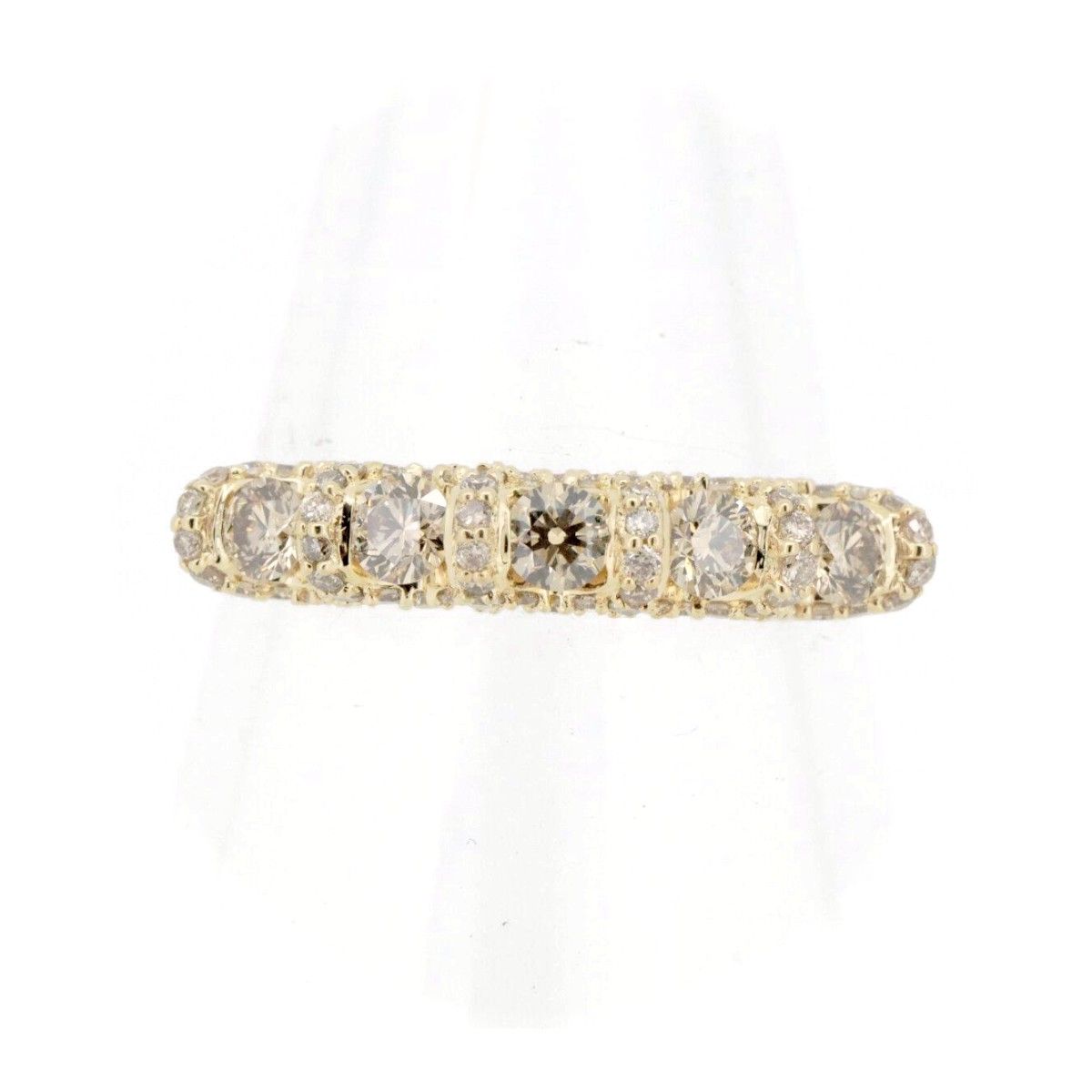 GSTV ダイヤモンド リング 指輪 0.70ct 13号 K18YG(18金 イエロー  