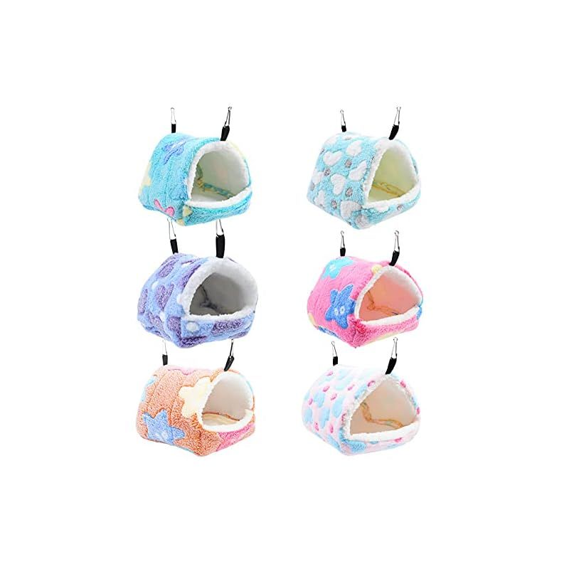 新品② チンチラ ハンキング ベッド ハウス モモンガ 小動物 子犬 ハンモッグ デグー モルモット チンチラ キンクマ ハンモック ケージ 2層