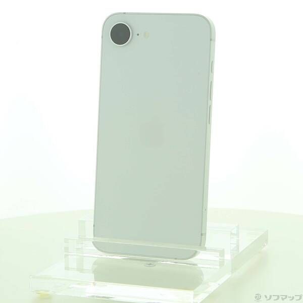 中古品〕 iPhone16e 128GB ホワイト MD1R4J／A SIMフリー【305
