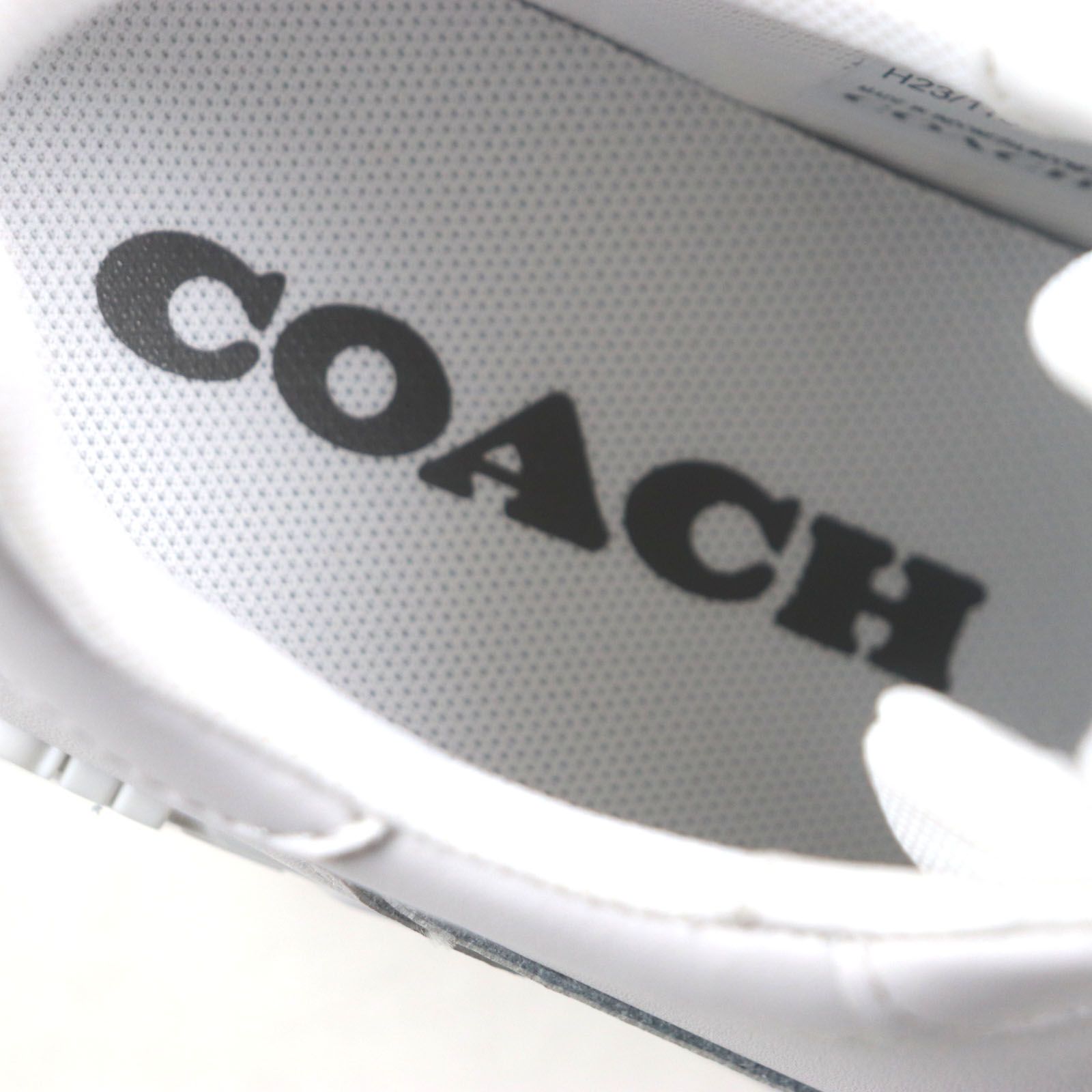 未使用品▽COACH コーチ C8975 CITYSOLE コート レザー ロゴ付き