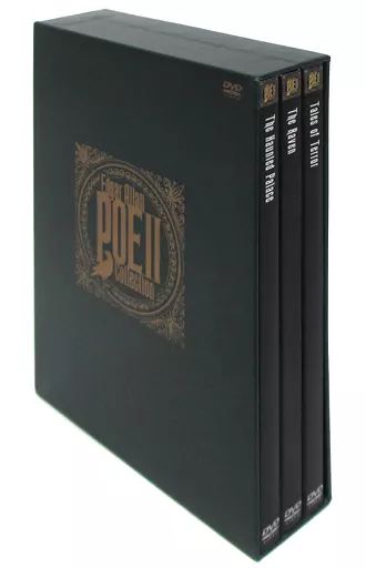 廃盤『エドガー・アラン・ポォ 怪奇コレクション DVD-BOX Ⅰ〜Ⅲセット
