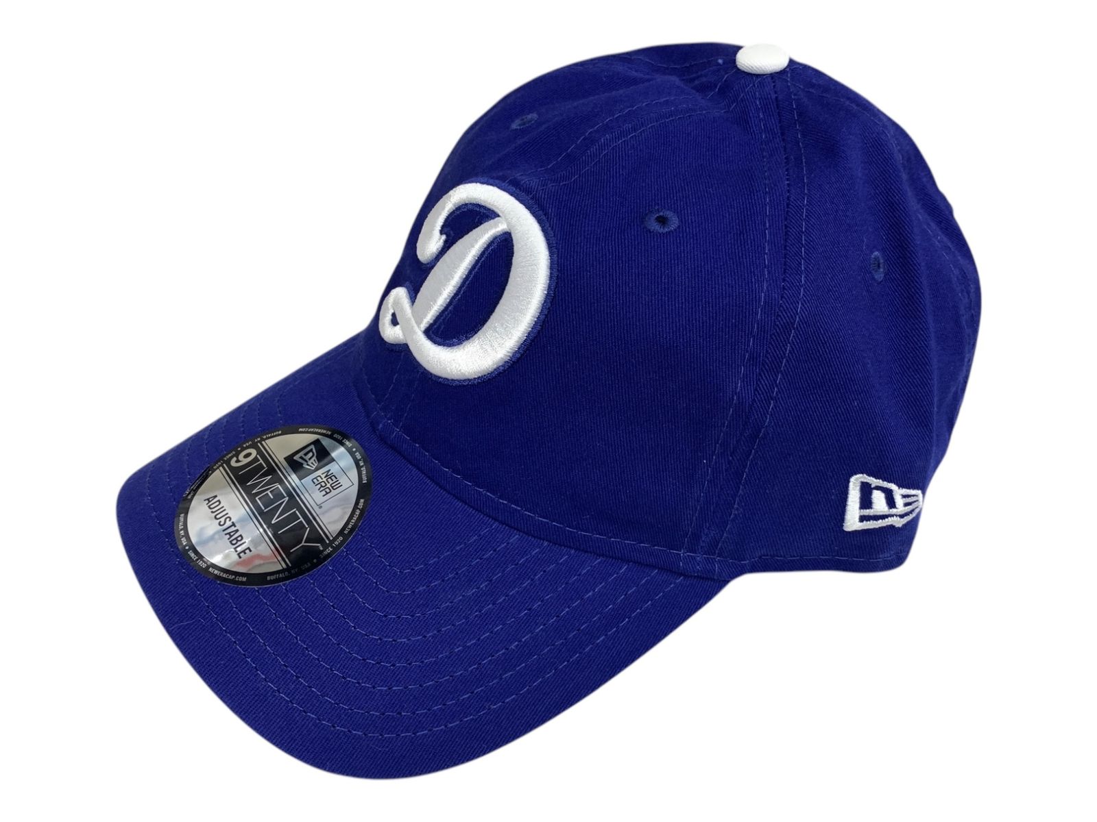 NEWERA (ニューエラ) 9TWENTY ロサンゼルス・ドジャース ベースボールキャップ CAP MLB Dロゴ 60235229 F ブルー メンズ/025