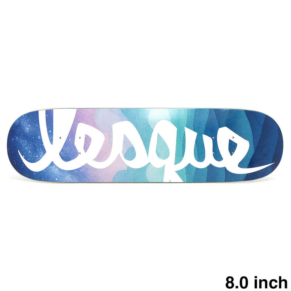 LESQUE DECK レスケ デッキ TEAM NEBULA 8.0 スケートボード スケボー