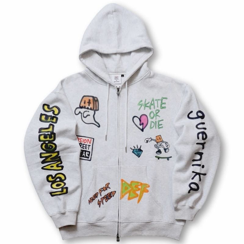 新品 メンズ vision street wear ヴィジョンストリートウェア guernika