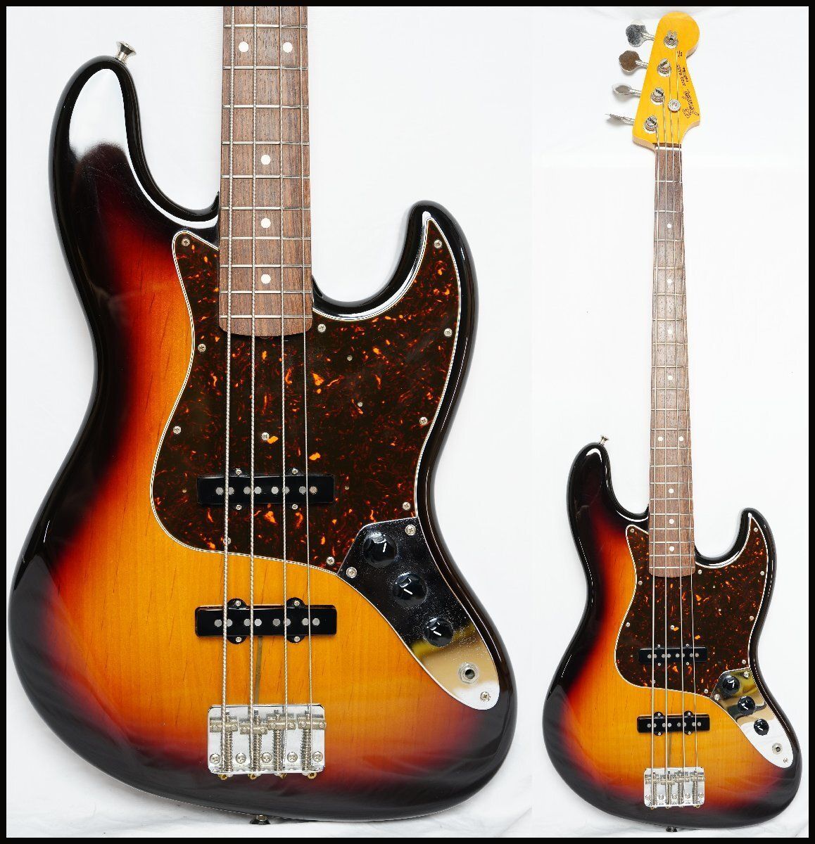 Fender Japan JB62-US JAZZ BASS 3TS ジャズベース アルダーボディ 2014年製