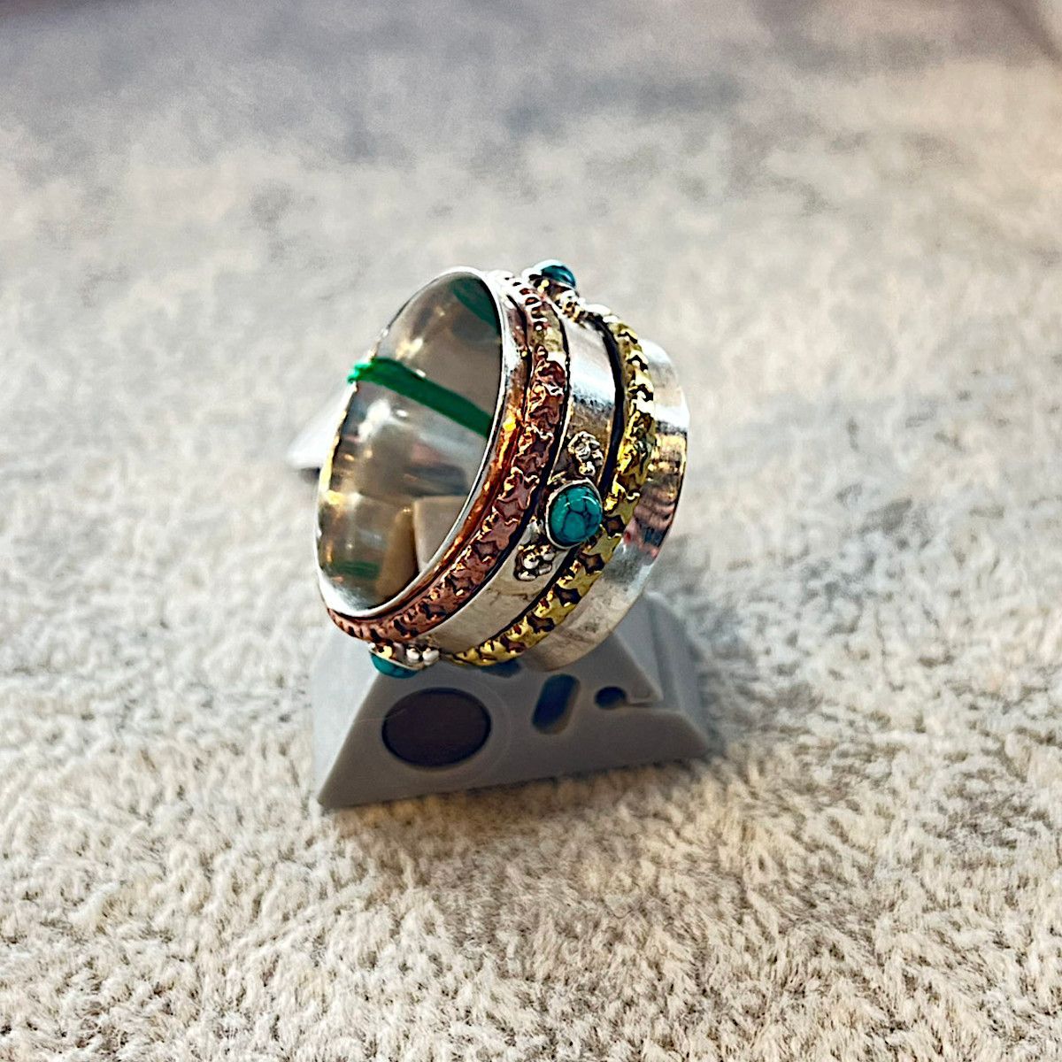 CULOYON お腹を空かせた猫 ゴールドリング 美品♡ CULOYON jewelry