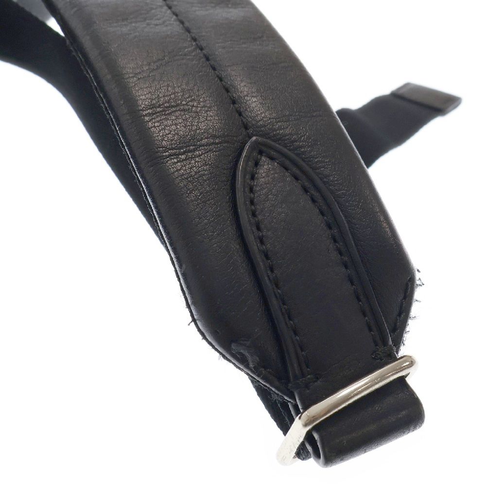 COACH (コーチ) スムースレザー バックパック リュック ブラック