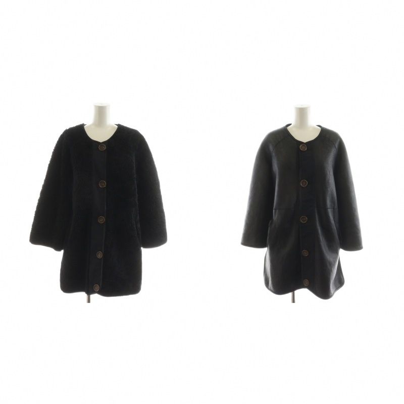 美品　クロエ　黒　コート Chloe(クロエ) コート(レディース) - 海外通販のBUYMA