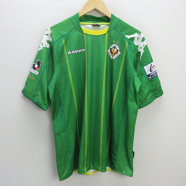 Q□Kappa 東京ヴェルディ/TOKYO VERDY 選手支給品 練習用ユニフォーム□緑【 O 】MENS/37【中古】 - メルカリ