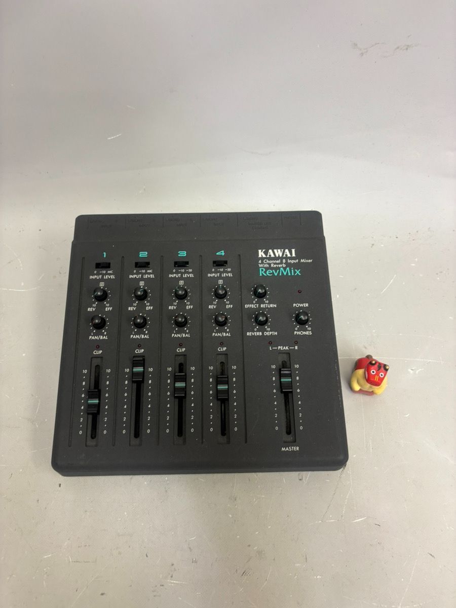 動作品 Kawai Revmix 4チャンネル ミキサー 本体のみ 送料無料 カワイ z-2149