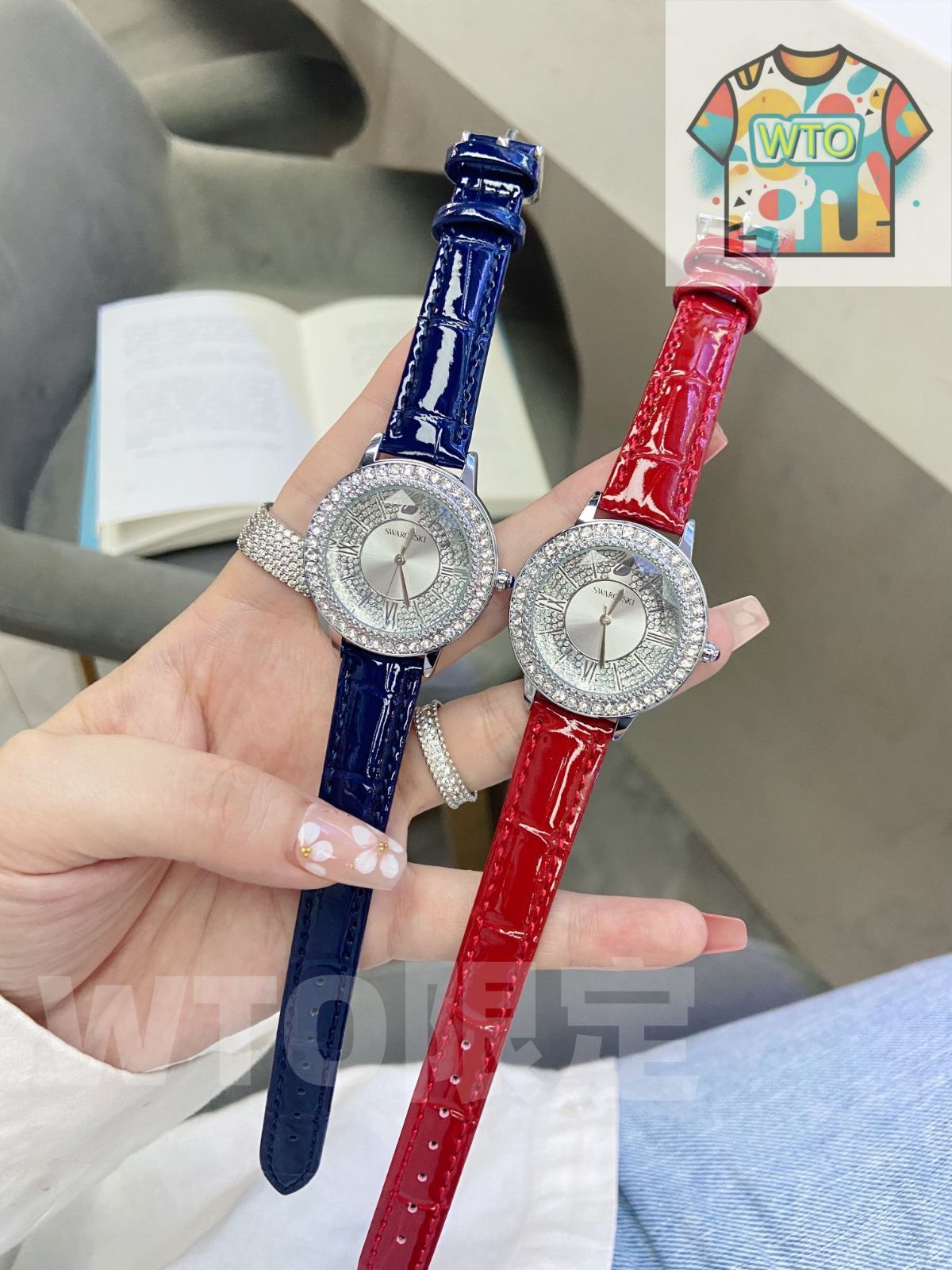 ☆天然ダイヤ　腕時計☆ 天然ダイヤ2石スケルトンクォーツ時計 - ダンディクラブ