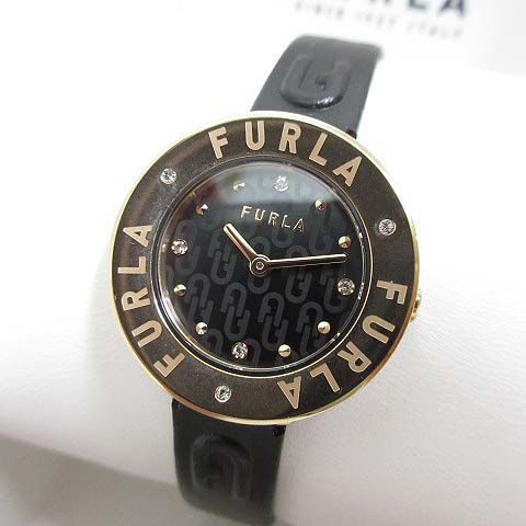 FURLA アナログクォーツ 腕時計 ブラック/ローズゴールド 楽天市場】【10%OFF 1815円引】FURLA フルラ 腕時計 時計