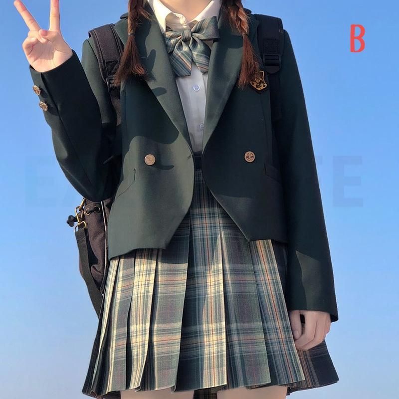 卒業式スーツ 4点セット 女の子 かっこいい 子供服 女子高生 制服