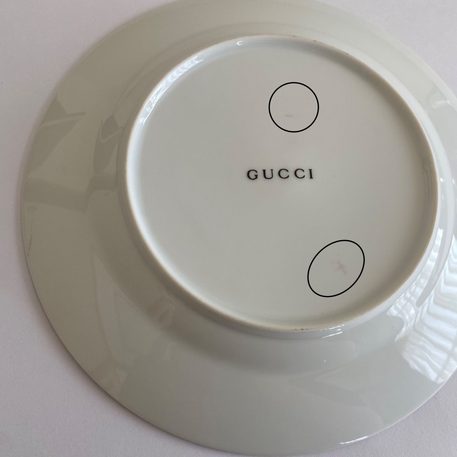 GUCCI グッチ ローマシリーズ プレート 4枚セット ネイビー