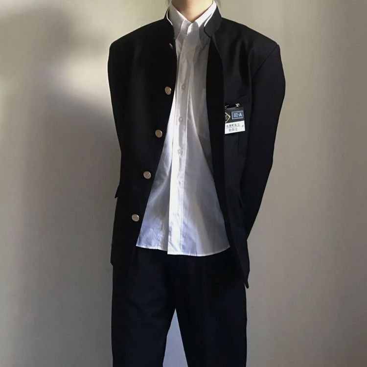 制服 男子 学生服 男子高生 4点セット ラウンド襟 ブレザー