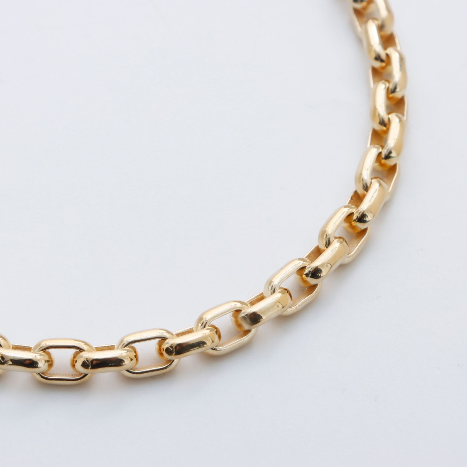 Bottega Veneta COLLANA 44cm マンテル留め 太アズキ チェーン org.jpg