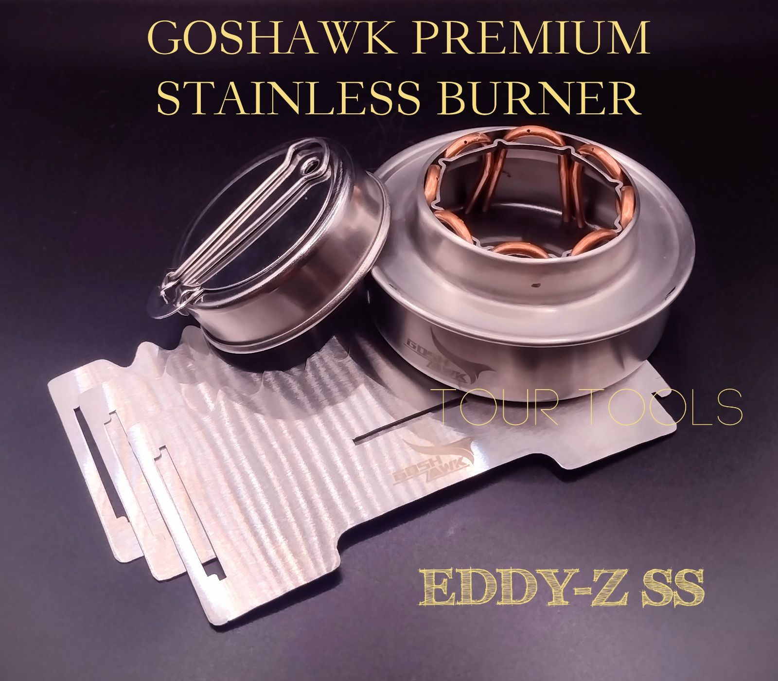 ◇◇GOSHAWK PREMIUMバーナー◇◇Steampunk2 ストームパンク2 EDDY-Z