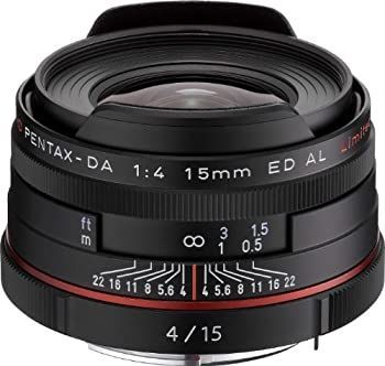 HD PENTAX-DA 15mmF4ED AL Limited ブラック 超広角単焦点レンズ 21470