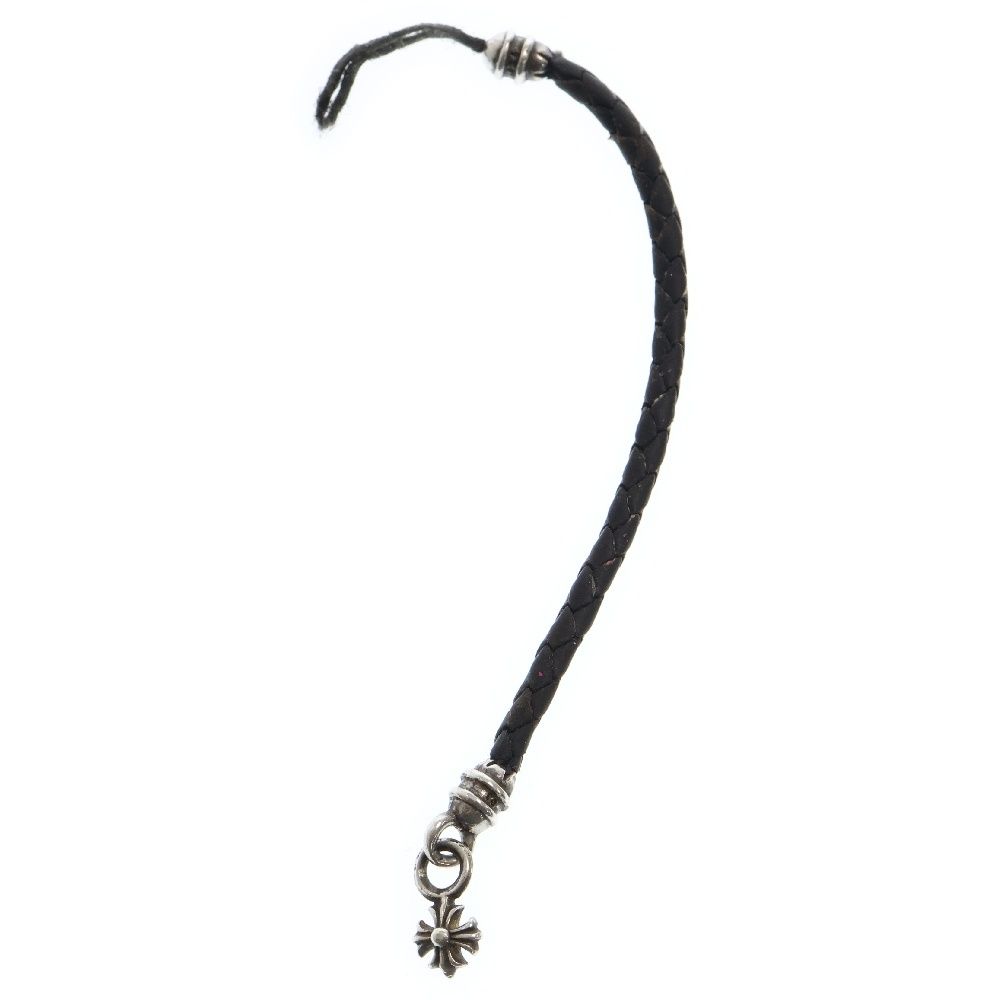 CHROME HEARTS (クロムハーツ) CHプラスチャーム付きレザー携帯 
