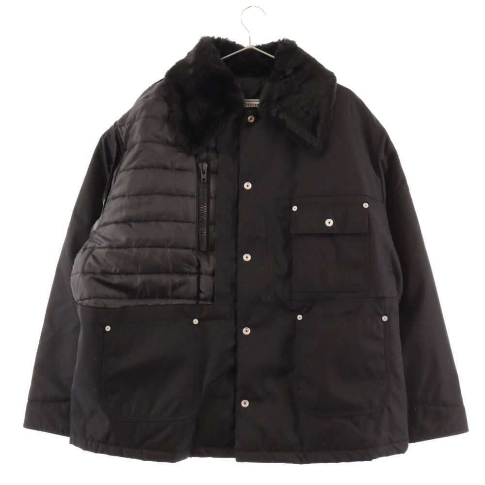 Maison Margiela (メゾンマルジェラ) 18AW キルティング切替オーバー 