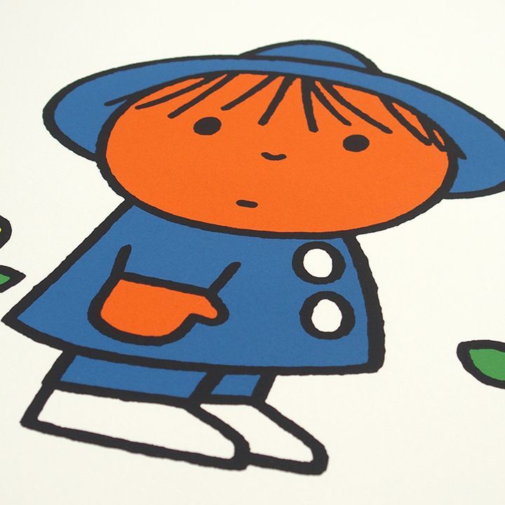 ブルーナ リトグラフ 限定シリアル／直筆サイン入り 「フラワー