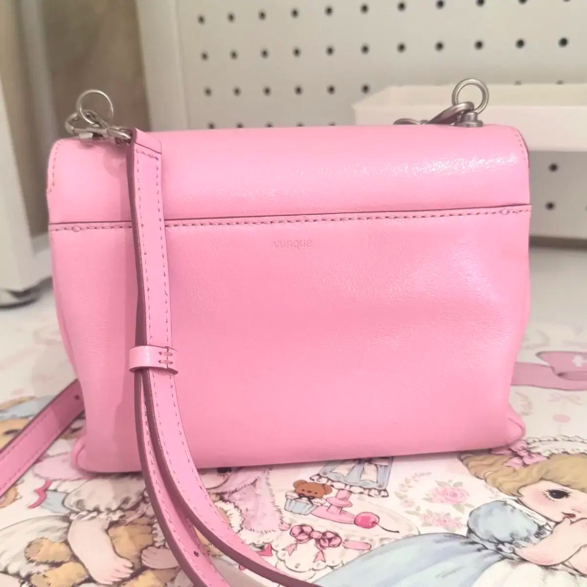 vunque ブンク バゲットバッグ ミニ ピンク