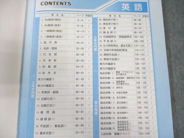 塾専用 中3 NEW BUILDER 実力完成テキスト 受験版 英語/数学