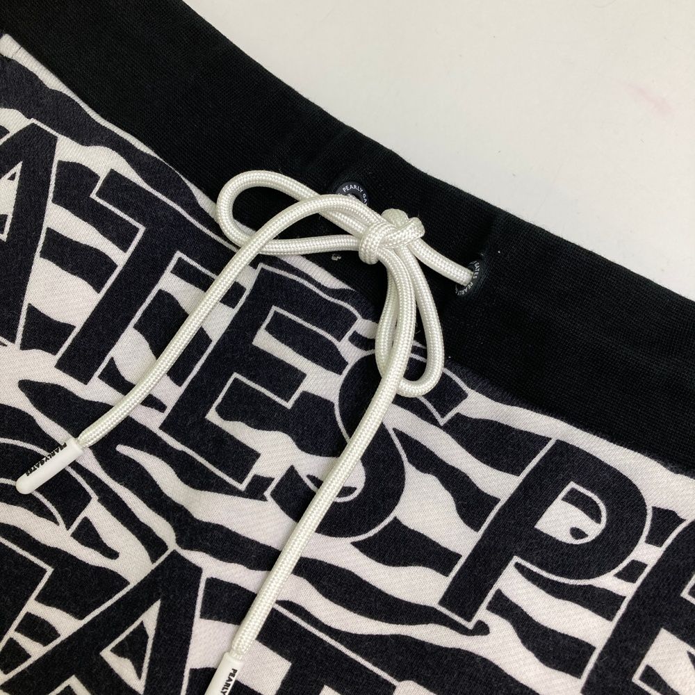 サイズ：1 PEARLY GATES パーリーゲイツ 裏起毛 スカート ロゴ ゼブラ