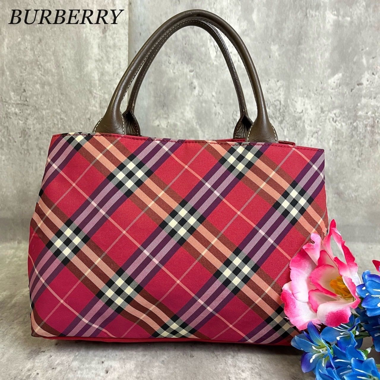 BURBERRY バーバリーブルーレーベル ハンドバッグ ノバチェック