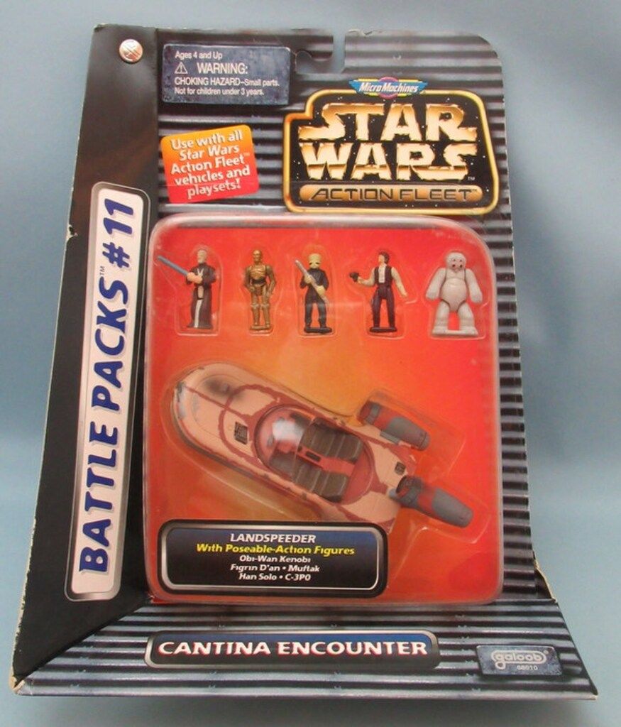 Star Wars Micro Machines Battle Pack #11 Cantina Encounter – Galoob 1997 Neuf