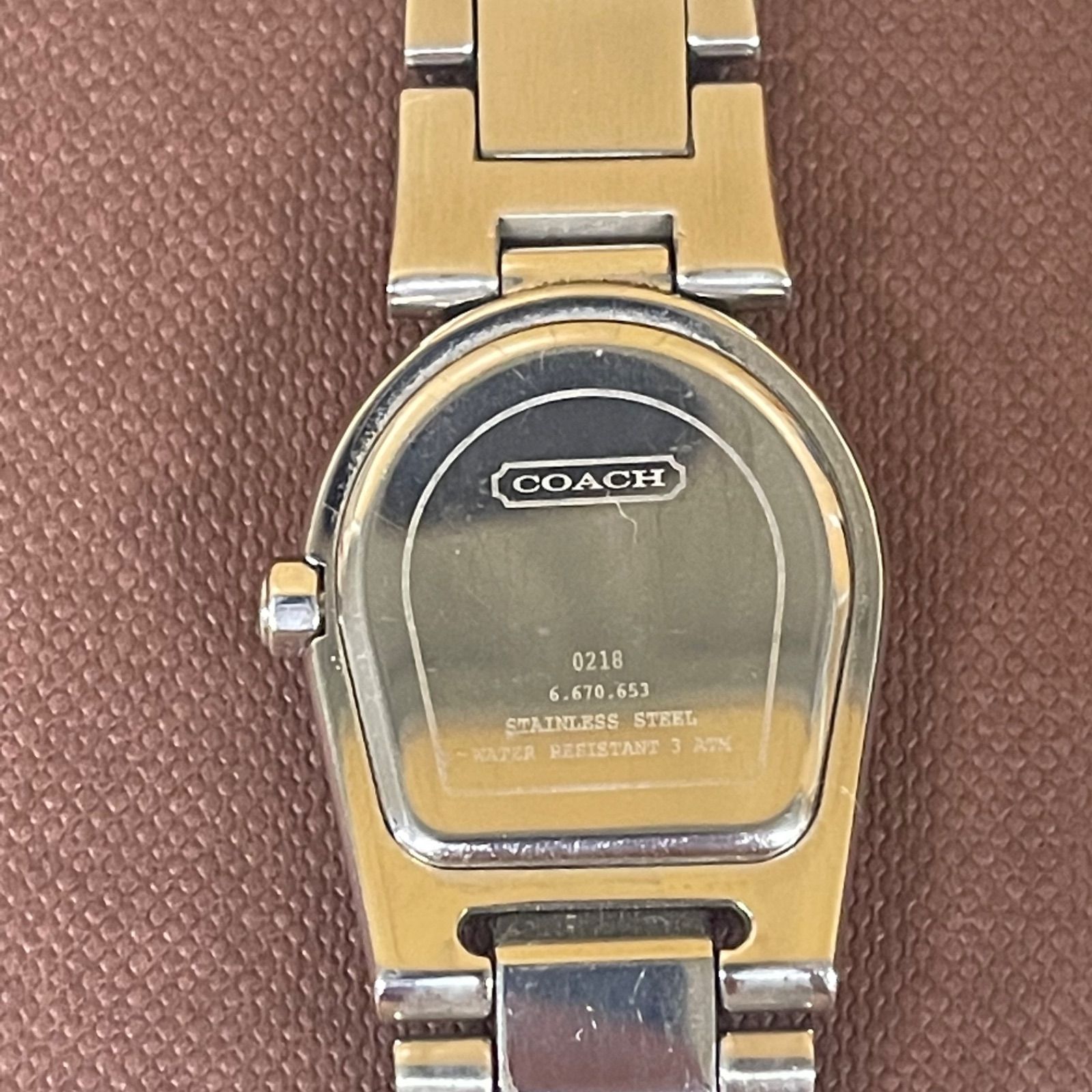 66 箱付き COACH コーチ 0218 クオーツ レディース 腕時計 - メルカリ